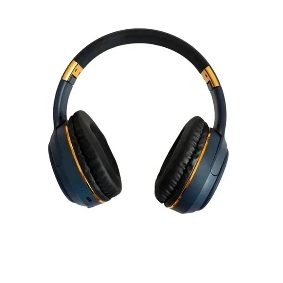 NWT Bluetooth Headphones Foldable Wireless Over-Ear Headphones Blue - Picture 5 of 8